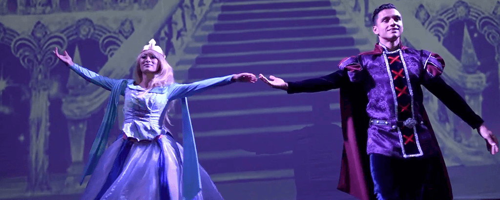 Princesses and Superheroes show at Club Solaris Cancun