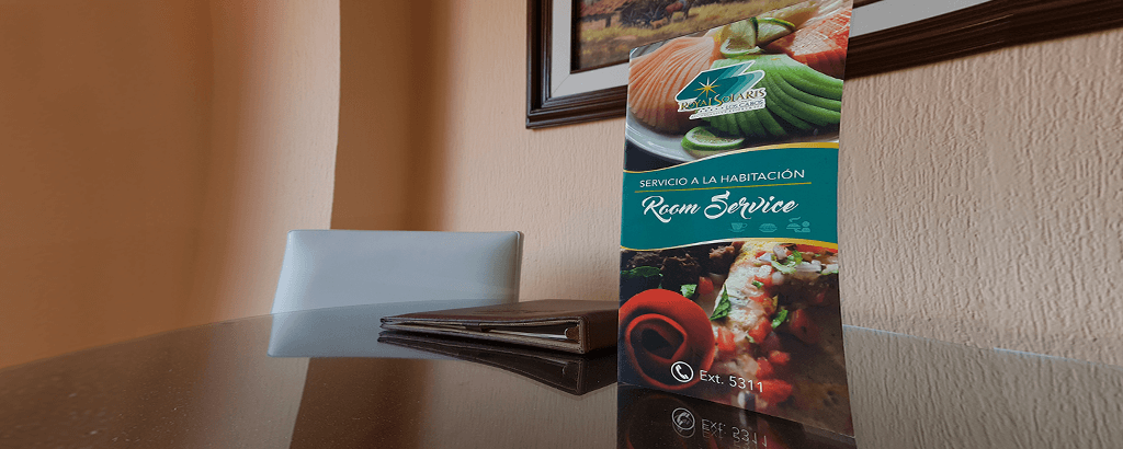 Room Service at Club Solaris Cabos