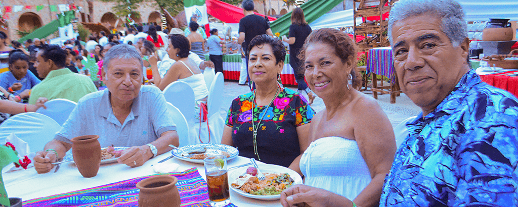 Comida del 15 de Septiembre en Club Solaris Cabos
