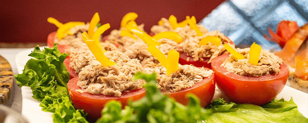 Diferentes platillos en los Restaurantes de Club Solaris Cabos
