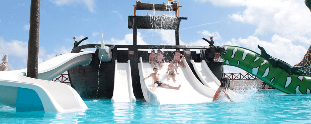 Parque Acuático Arca de Nóe en los Resorts Solaris
